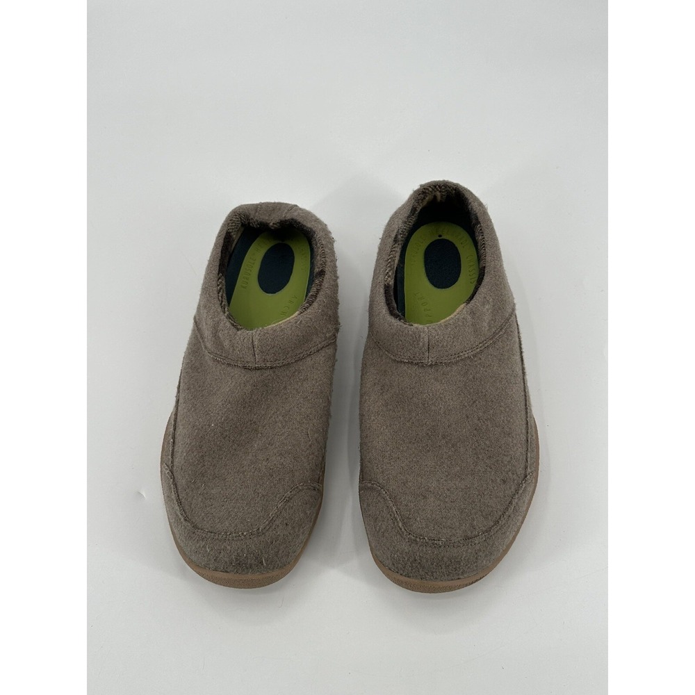 Kuru Shoes Women's Size 11.5M Draft Slipper Tan Mule Slip On Comfort Walking
